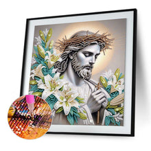 Load image into Gallery viewer, Diamond Painting - Partial Special Shaped - Our Lady of Jesus (30*30CM)
