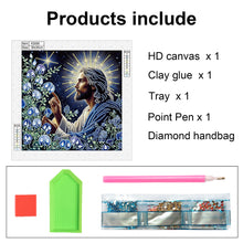 Load image into Gallery viewer, Diamond Painting - Partial Special Shaped - Our Lady of Jesus (30*30CM)
