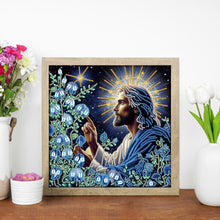 Load image into Gallery viewer, Diamond Painting - Partial Special Shaped - Our Lady of Jesus (30*30CM)
