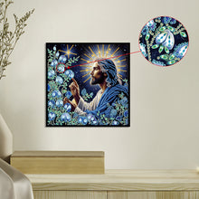 Load image into Gallery viewer, Diamond Painting - Partial Special Shaped - Our Lady of Jesus (30*30CM)
