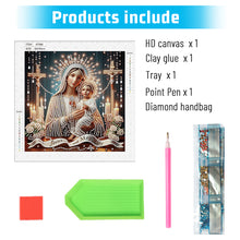 Load image into Gallery viewer, Diamond Painting - Partial Special Shaped - Our Lady of Jesus (30*30CM)
