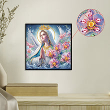 Load image into Gallery viewer, Diamond Painting - Partial Special Shaped - Our Lady of Jesus (30*30CM)
