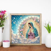 Load image into Gallery viewer, Diamond Painting - Partial Special Shaped - Our Lady of Jesus Jesus (30*30CM)
