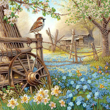 Load image into Gallery viewer, 4pcs Diamond Painting - Partial Special Shaped - Village House (40*40CM)
