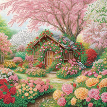 Load image into Gallery viewer, 4pcs Diamond Painting - Partial Special Shaped - Village House (40*40CM)

