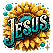 Load image into Gallery viewer, Diamond Painting - Full Round - Sunflower Jesus (30*30CM)
