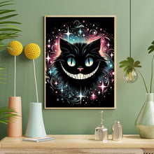 Load image into Gallery viewer, Diamond Painting - Full Round - Black cat (40*50CM)
