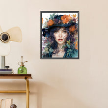 Load image into Gallery viewer, Diamond Painting - Full Round - Flower fantasy girl (40*50CM)
