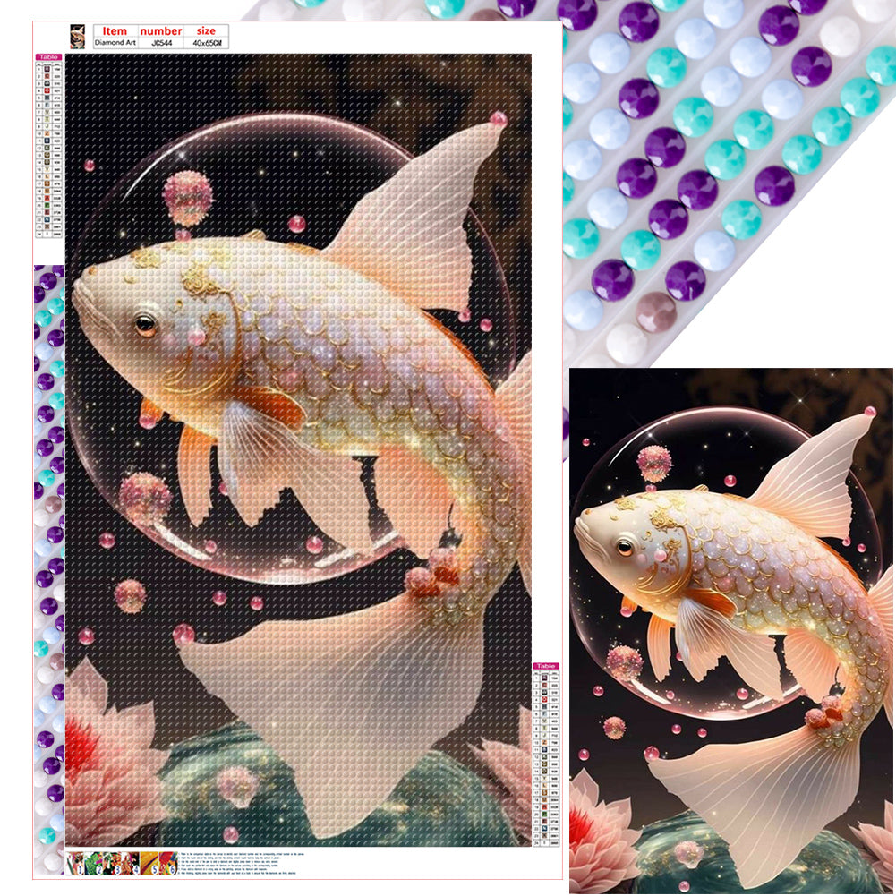 Diamond Painting - Full Round - Fish (40*65CM)