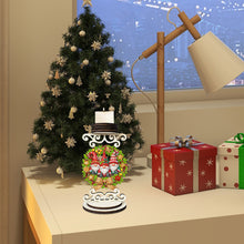 Load image into Gallery viewer, Wooden Special Shaped Christmas Gnome DIY Diamond Handmade Candlestick for Home
