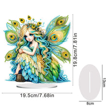 Load image into Gallery viewer, PET Elf Angel Girl Desktop Diamond Art Kits Diamond Painting Desktop Ornament
