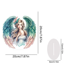 Load image into Gallery viewer, PET Elf Angel Girl Desktop Diamond Art Kits Diamond Painting Desktop Ornament
