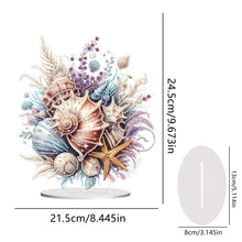 Load image into Gallery viewer, PET Beautiful Shells Desktop Diamond Art Kits Diamond Painting Desktop Ornament
