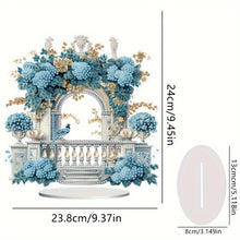 Load image into Gallery viewer, PET Courtyard Garden Desktop Diamond Art Kits Diamond Painting Desktop Ornament
