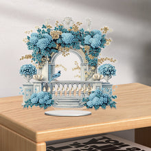 Load image into Gallery viewer, PET Courtyard Garden Desktop Diamond Art Kits Diamond Painting Desktop Ornament
