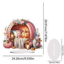 Load image into Gallery viewer, PET Pumpkin Bed DIY Desktop Diamond Art Kits Diamond Painting Desktop Ornament
