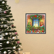 Load image into Gallery viewer, Diamond Painting - Partial Special Shaped - Christmas window (40*40CM)
