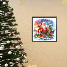 Load image into Gallery viewer, Diamond Painting - Partial Special Shaped - Christmas sailor (40*40CM)
