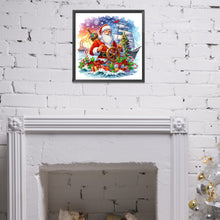 Load image into Gallery viewer, Diamond Painting - Partial Special Shaped - Christmas sailor (40*40CM)
