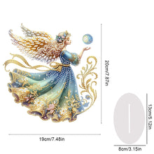 Load image into Gallery viewer, Christmas Table Top Diamond Painting Ornament Kits for Home Decor (Xmas Angel)
