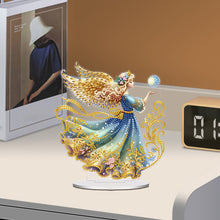 Load image into Gallery viewer, Christmas Table Top Diamond Painting Ornament Kits for Home Decor (Xmas Angel)
