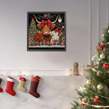 Load image into Gallery viewer, Diamond Painting - Full Square - Christmas Yak (30*30CM)
