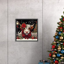 Load image into Gallery viewer, Diamond Painting - Full Square - Christmas Yak (30*30CM)
