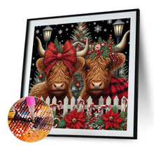 Load image into Gallery viewer, Diamond Painting - Full Square - Christmas Yak (30*30CM)
