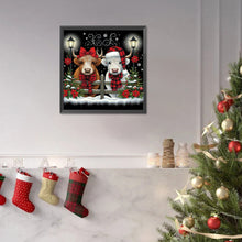 Load image into Gallery viewer, Diamond Painting - Full Square - Christmas Yak (30*30CM)
