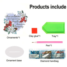 Load image into Gallery viewer, Acrylic Cardinal 5D DIY Diamond Painting Desktop Decorations for Home Office
