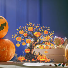 Load image into Gallery viewer, Acrylic Pumpkin Tree 5D DIY Diamond Painting Desktop Decorations for Beginner
