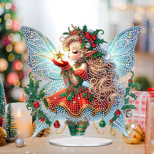 Load image into Gallery viewer, Acrylic Christmas Girl 5D DIY Diamond Painting Desktop Decorations for Beginner
