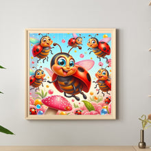 Load image into Gallery viewer, Diamond Painting - Full Round - Ladybug (30*30CM)
