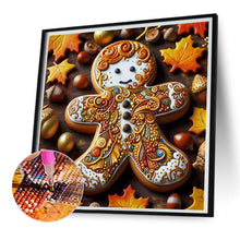 Load image into Gallery viewer, Diamond Painting - Full Square - Gingerbread Man (30*30CM)
