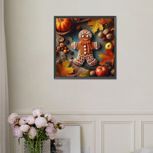 Load image into Gallery viewer, Diamond Painting - Full Square - Gingerbread Man (30*30CM)
