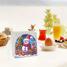 Load image into Gallery viewer, Acrylic 3 Snowman Diamond Art Storage Rack 5D DIY Diamond Art Paper Storage Rack
