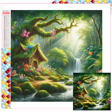 Load image into Gallery viewer, Diamond Painting - Full Square - Forest Cabin (30*30CM)
