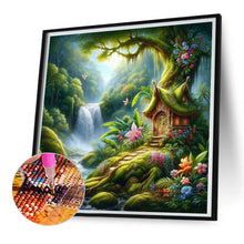 Load image into Gallery viewer, Diamond Painting - Full Square - Forest Cabin (30*30CM)
