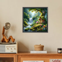 Load image into Gallery viewer, Diamond Painting - Full Square - Forest Cabin (30*30CM)
