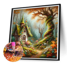 Load image into Gallery viewer, Diamond Painting - Full Square - Forest Cabin (30*30CM)
