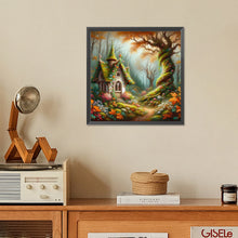 Load image into Gallery viewer, Diamond Painting - Full Square - Forest Cabin (30*30CM)
