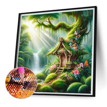 Load image into Gallery viewer, Diamond Painting - Full Square - Forest Cabin (30*30CM)
