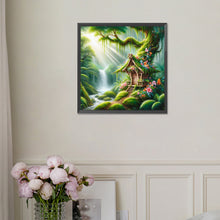 Load image into Gallery viewer, Diamond Painting - Full Square - Forest Cabin (30*30CM)
