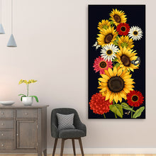 Load image into Gallery viewer, Diamond Painting - Full Round - Sunflower (30*60CM)
