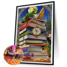 Load image into Gallery viewer, AB Diamond Painting - Full Square - Dragon in the book (40*60CM)
