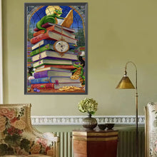 Load image into Gallery viewer, AB Diamond Painting - Full Square - Dragon in the book (40*60CM)
