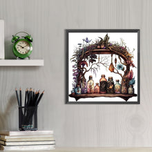 Load image into Gallery viewer, AB Diamond Painting - Full Round - Witch&#39;s Potion Stand (40*40CM)
