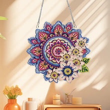 Load image into Gallery viewer, Mandala Acrylic Special Shape Desktop Diamond Mirror Art Kits for Dressing Table
