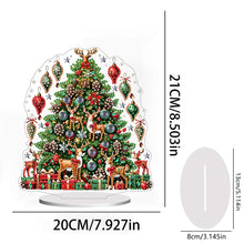 Load image into Gallery viewer, Christmas House Desktop Diamond Art Kits 5D DIY Diamond Art Tabletop Decorations
