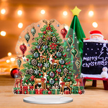 Load image into Gallery viewer, Christmas House Desktop Diamond Art Kits 5D DIY Diamond Art Tabletop Decorations
